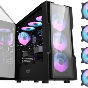 DARKFLASH AG-DF-DK431-MESH-BK DarkFlash DK431 MESH Black (4x12cm ARGB SYNC fans)