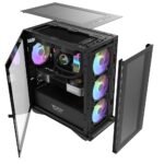 DARKFLASH AG-DF-DLM200-BK darkFlash DLM200 Black TG (No fans)