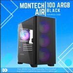 MONTECH AIR100ARGB-B MONTECH AIR 100 ARGB MATX (BLACK)