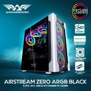 ARMAGGEDDON AIRSTREAM-ZERO-ARGB BLACK
