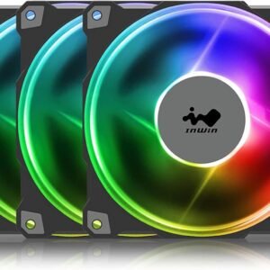 INWIN AJ120 IN WIN RGB LED 120mm Case Fan Jupiter 3-Pack FN-AJ120-3PK