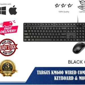 TARGUS AKM600AP Targus Km600 Corporate Usb Wired Keyboard & Mouse