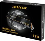 ADATA ALEG-960-1TCS ADATA Legend 960 1TB PCIe Gen4 x4 NVMe 1.4 M.2