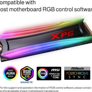 XPG AS40G-2TT XPG S40G 2TB RGB 3D NAND PCIe Gen3x4 NVMe 1.3 M