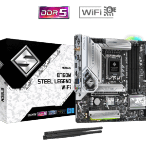 ASROCK ASR-90-MXBL70-A0UAYZ ASRock B760M STEEL LEGEND WIFI AX
