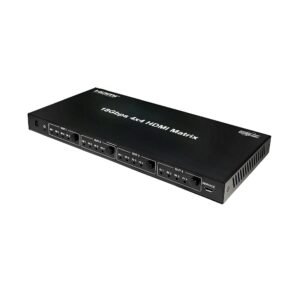 ATZ ATZ-HDMI-V2-44 ATZ 4×4 HDMI2.0 Matrix Switch 18Gbps 4K@60Hz 4:4:4 w/Audio Extractor/ RS232+Web GUI
