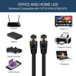 ATZ ATZ-STPCAT8-2M-BK ATZ 2m Cat 8.1 S/FTP 24AWG LSZH Solid Copper 40G Lan Network Patchcord