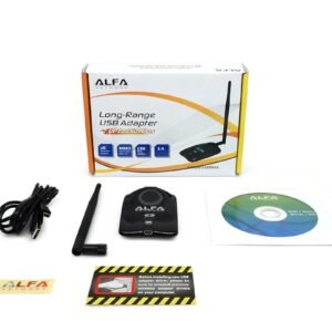 ALFA AWUS036NHA Wireless B/G/N USB Adaptor - 802.11n - 150 Mbps - 2.4 GHz - 5 dBi Antenna - Long Range
