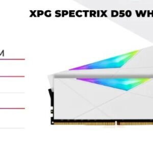 ADATA AX4U360016G18I-DW50 ADATA XPG SPECTRIX D50 DDR4-3600 CL18 2x16gb KIT (White)