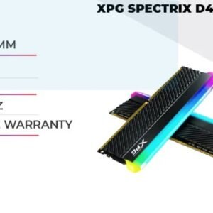 ADATA AX4U36008G18I-DCBKD4 ADATA XPG SPECTRIX D45 DDR4 3600 CL18 2x8GB KIT (Black)