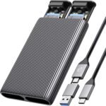 ORICO AXM2SG2 M.2 DUAL NVMe & M2 NGFF/SATA Case External SSD Enclosure AXM2SG2