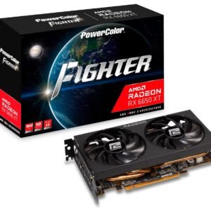 POWERCOLOR AXRX-6650XT-8GBD6-3D PowerColor Fighter Radeon RX 6650 XT 8GB GDDR6