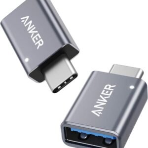 ANKER B8174011 ANKER POWERLINE USB-C TO MICRO USB FEMALE ADAPTER BLACK 2PCS PER PACK