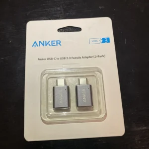 ANKER B87310A1 Anker USB-C to USB 3.0 Female Adapter 2-pack