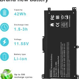 OEM BK03XL Laptop Battery Compatible with HP Pavilion x360