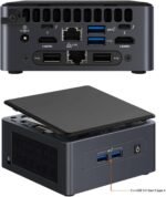 INTEL NUC11TNHI70000 Intel NUC 11 Pro Kit Tall - Mini PC