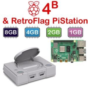 RASPBERRY BO-PI4-RFPIS Raspberry Pi 4 Model B with RetroFlag PiStation Case
