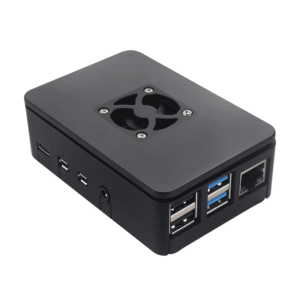 RASPBERRY BO-RP14-FAN Raspberry Pi 4 Case with Fan (Black)