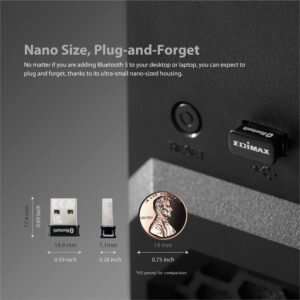 EDIMAX BT-8500 Bluetooth 5.0 Nano Usb Adapter BT-8500
