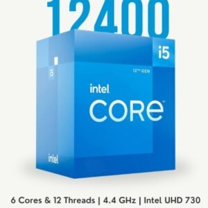 INTEL BX8071512400F Intel Core i5-12400F Processor - S-1700-2.50GHz - 6-Core -18MB Smart Cache (12th Generation - Alder Lake)
