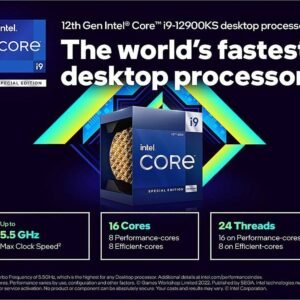 INTEL BX8071512900KS Intel Core i9-12900KS Processor 30 MB Smart Cache Box