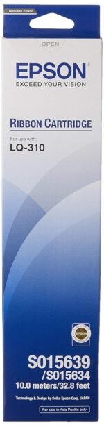 EPSON C13S015639 EPSON C13 S015639 ribbon for LQ-310 LQ310 LQ 310