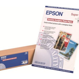 EPSON C13S041393 EPSON Premium Semigloss Photo Paper (170) (24"x30.5m)  JAPAN  24" x 30.5m / 170gsm / New