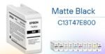 EPSON C13T47E800 Epson SureColor SC-P903 Matte Black Ink