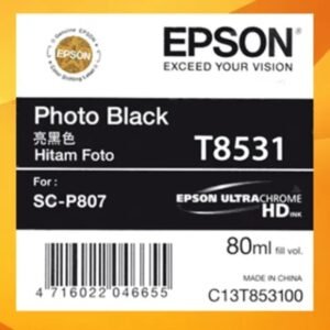 EPSON C13T853100 Epson P807 PHOTO BLACK IC (80ML)