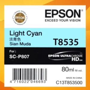 EPSON C13T853500 Epson P807 LIGHT CYAN IC (80ML)