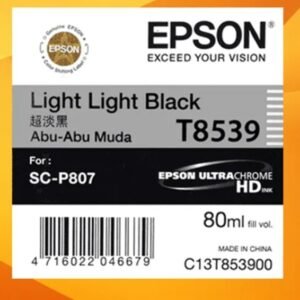 EPSON C13T853900 Epson P807 L LIGHT BLACK IC (80ML)