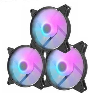 DARKFLASH C6MS-B3 Darkflash C6Ms 120Mm Black Color 3 Pack