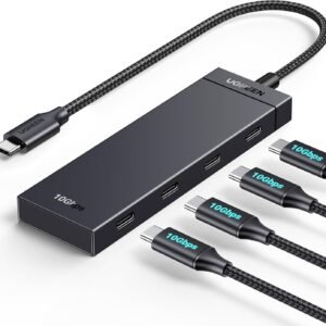 UGREEN CM806-35584 UGREEN USB C Hub, 10Gbps 4 in 1 USB 3.2 Adapter