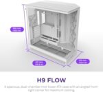 NZXT CM-H91FW-01 NZXT H9 Flow White