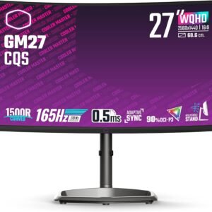 COOLER MASTER CMI-GM27-CQS-EK CM GM27FQ GSYNC 2K WQHD VA 165HZ 0.5MS 3Y Monitor