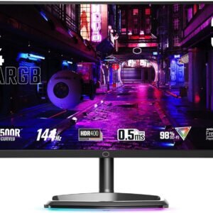 COOLER MASTER CMI-GM34-CWQA-EK CM GM34CWQ ARGB CURVED 144HZ GAMING MONITOR