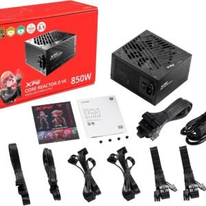 ADATA COREREACTORIIVE850G Adata XPG CORE REACTOR II VE 850W 80PLUS Gold ATX3.1, 7Y WARRANTY AD 5006