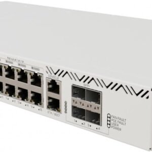 MIKRO TIK CRS320-8P-8B-4S+RM 8x GbE PoE+, 8x GbE PoE++, 4x SFP+, RouterOS, L5, Rack