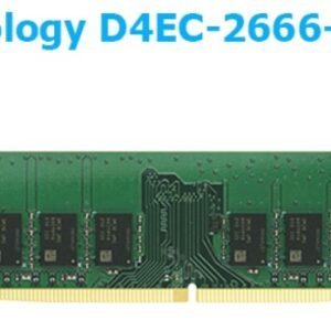 SYNOLOGY D4ECSO-2666-16G Synology RAM module for FS1018, DS3617xs, DS3018xs, DS2419+, DS1819+, DS1618+, RS1221(RP)+, RS820(RP