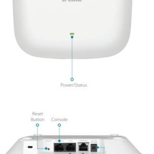 D-LINK DAP-X2850 D-Link Nuclias Connect AX3600 Wi-Fi 6 Access Point | 1GB LAN | 2.5GB LAN |