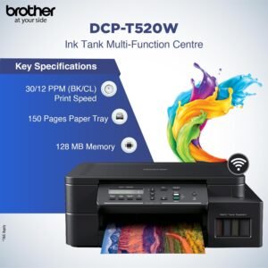 BROTHER DCP-T520W Brother DCP-T520W Ink Tank Printer