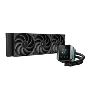 DEEPCOOL DC-R-LX750-BKDSNMP-G Deep Cool DC Mystique 360 black, 360mm AIO LC Cooler, LCD