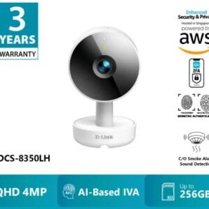 D-LINK DCS-8350LH 2K QHD Indoor Wi-Fi Camera