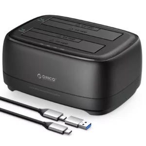 ORICO DD28U3-C ORICO Hard Drive Docking Station Dual Bay USB 3.0 to SATA