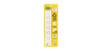 DAIYO DE386-6M LED 6 Way Socket Strip w Surge 6M
