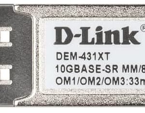 D-LINK DEM-431XT 10GBASE-SR SFP+ Multi-Mode Transceiver