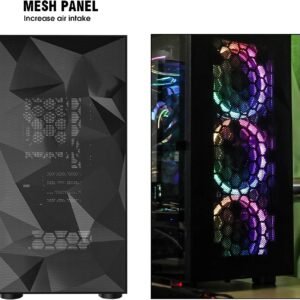 DARKFLASH DFDLM21M-BK darkFlash DLM21 Mesh Black