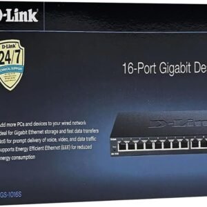 D-LINK DGS-1016S 16-Port Gigabit Desktop Switch
