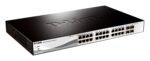 D-Link DGS-1210-28P 24-Port Gigabit Smart Managed PoE Switch + 4 SFP Ports (185W)