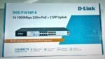D-LINK DGS-F1018P-E D-Link 250M 16 1000Mbps PoE Switch with 2 SFP Ports